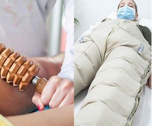 Masaje de Maderoterapia más Presoterapia